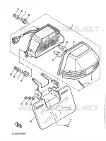 FEU ARRIERE pour Yamaha XJ 1986