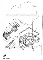 RADIATEUR D'HUILE / ECHANGEUR pour Yamaha XJ 1986