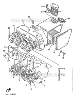 ADMISSION pour Yamaha XJ 1986