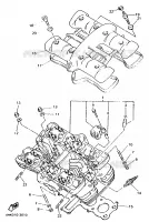 CULASSE pour Yamaha XJN 1995