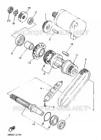EMBRAYAGE DE DEMARREUR pour Yamaha XJN 1995