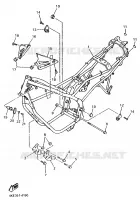 CADRE pour Yamaha XJN 1995
