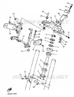 DIRECTION pour Yamaha XJN 1995