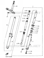FOURCHE pour Yamaha XJN 1995