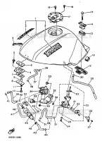 RESERVOIR A ESSENCE pour Yamaha XJN 1995