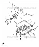 FILTRE A HUILE pour Yamaha XJN 1995