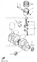 VILEBREQUIN / PISTON pour Yamaha XJN 1996