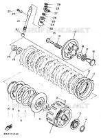 EMBRAYAGE DE DEMARREUR pour Yamaha XJN 1996