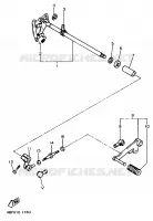 PEDALE DE SELECTEUR pour Yamaha XJN 1996