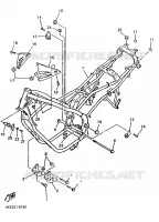 CADRE pour Yamaha XJN 1996