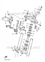 DIRECTION pour Yamaha XJN 1996