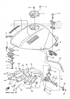RESERVOIR A ESSENCE pour Yamaha XJN 1996