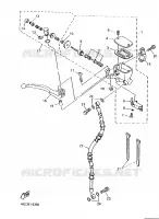 MAITRE CYLINDRE AVANT pour Yamaha XJN 1996