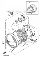 PIÈCES OPTIONNELLES pour Yamaha XJN 1996