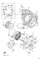 CARTER   MOTEUR 1 pour Yamaha XJN 1996
