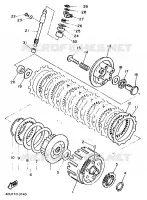EMBRAYAGE DE DEMARREUR pour Yamaha XJN 1996