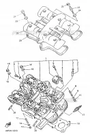 CULASSE pour Yamaha XJN 1996