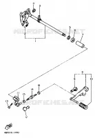 PEDALE DE SELECTEUR pour Yamaha XJN 1996