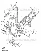 CADRE pour Yamaha XJN 1998