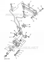 RADIATEUR D'HUILE / ECHANGEUR pour Yamaha XJN 1998