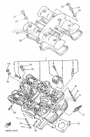 CULASSE pour Yamaha XJN 1999