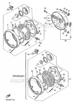 PHARE  pour Yamaha XJN 1999