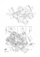 CULASSE pour Yamaha XJN 2001