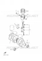 VILEBREQUIN / PISTON pour Yamaha XJN 2001