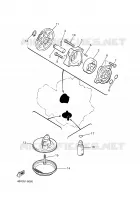 POMPE A HUILE pour Yamaha XJN 2001