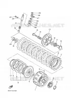 EMBRAYAGE DE DEMARREUR pour Yamaha XJN 2001