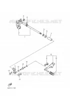 PEDALE DE SELECTEUR pour Yamaha XJN 2001