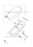 SELLE pour Yamaha XJN 2001