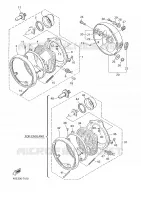 PHARE  pour Yamaha XJN 2001
