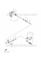 PEDALE DE SELECTEUR pour Yamaha XJN 2001