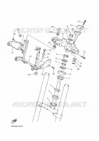 DIRECTION pour Yamaha XJN 2001