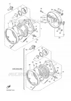 PHARE  pour Yamaha XJN 2001