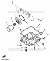 RADIATEUR D'HUILE / ECHANGEUR pour Yamaha XJN 1995