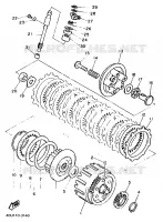EMBRAYAGE DE DEMARREUR pour Yamaha XJN 1995