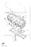 CYLINDRE pour Yamaha XJ 1989