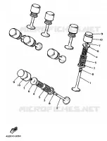 SOUPAPE pour Yamaha XJ 1989