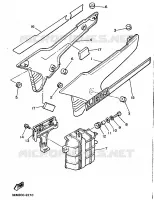 COUVERCLE LATERAL pour Yamaha XJ 1989