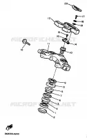 DIRECTION pour Yamaha XJ 1989