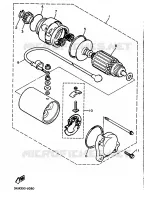 DEMARREUR pour Yamaha XJ 1989