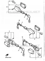 CLIGNOTANT pour Yamaha XJ 1989