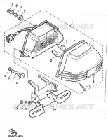 FEU ARRIERE pour Yamaha XJ 1989