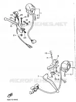 COMMODO / LEVIER pour Yamaha XJ 1989