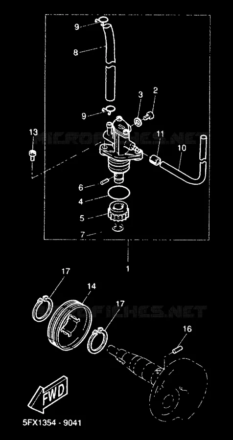POMPE A HUILE Yamaha SCOOTER 50 2000 NEXT GENERATION  CW50RS