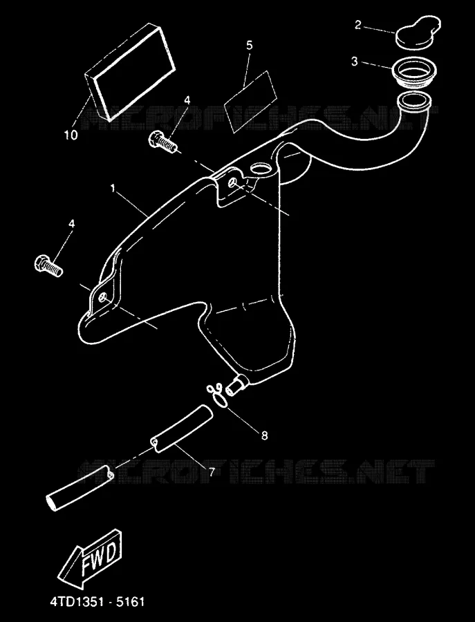 RESERVOIR D'HUILE Yamaha SCOOTER 50 2000 NEXT GENERATION  CW50RS