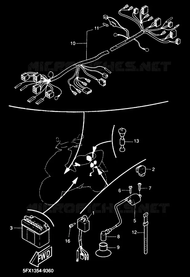 ELECTRIQUE 2 Yamaha SCOOTER 50 2000 NEXT GENERATION  CW50RS