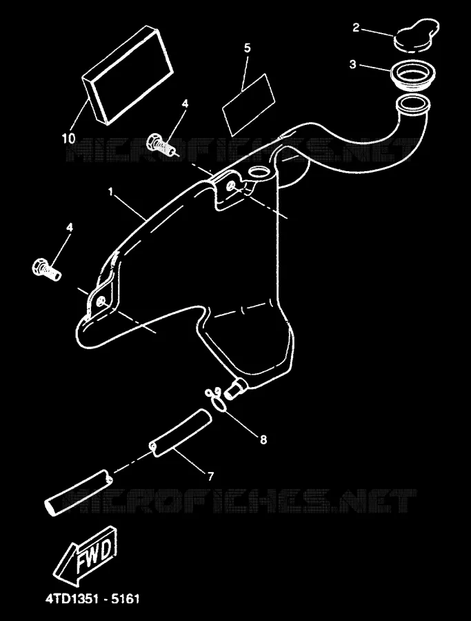 RESERVOIR D'HUILE Yamaha SCOOTER 50 2000 NEXT GENERATION  CW50RS
